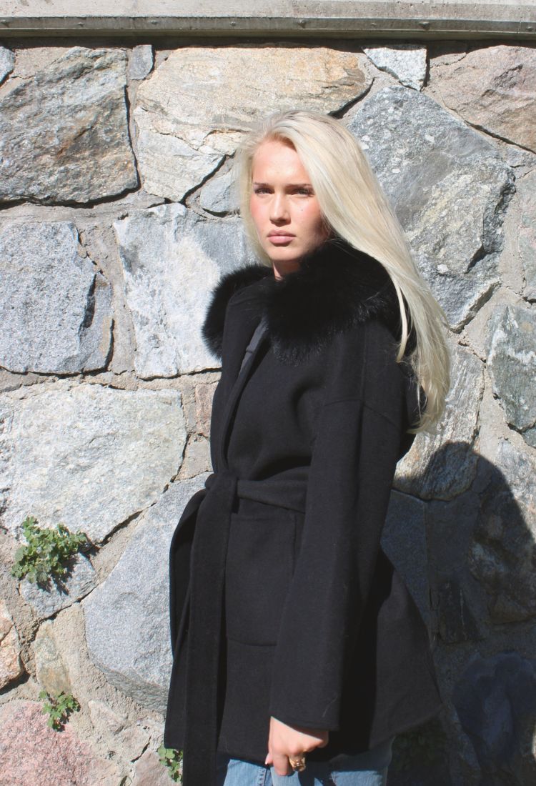ALICIA COAT BLACK
