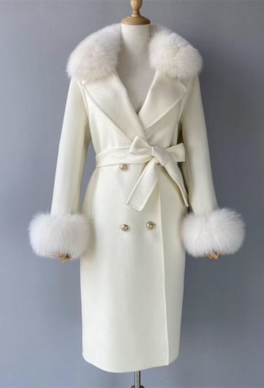 VERONICA COAT OFF-WHITE