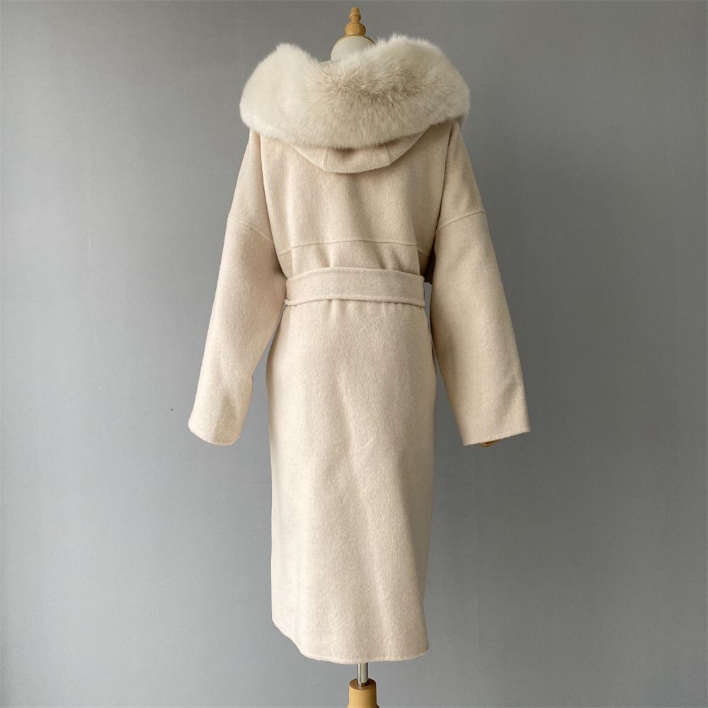NATHALIE LONG COAT OFF WHITE