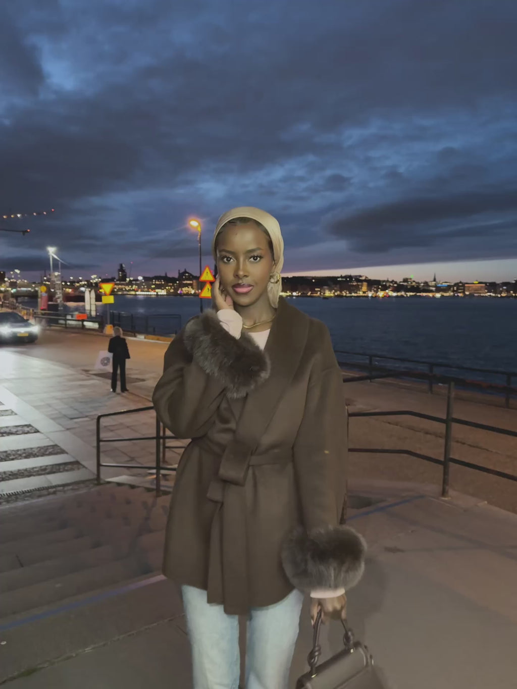 MARIE COAT BROWN